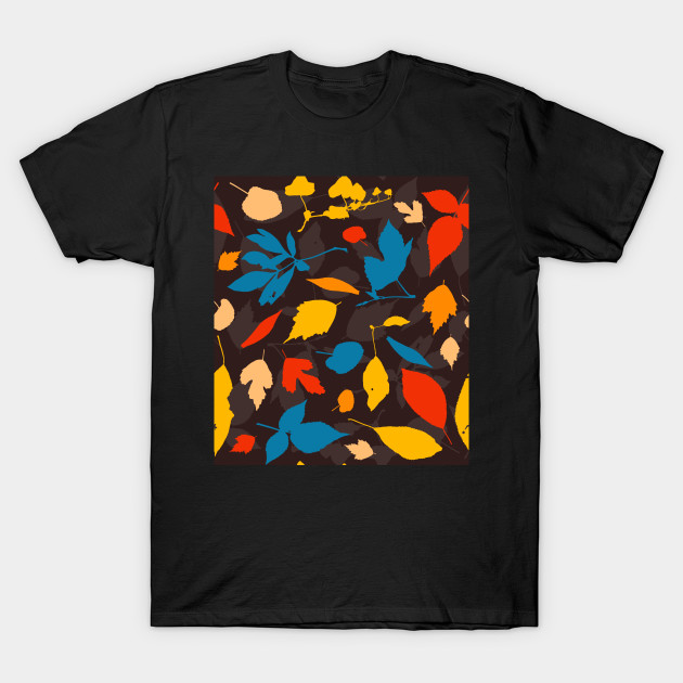 Colorful autumn pattern
